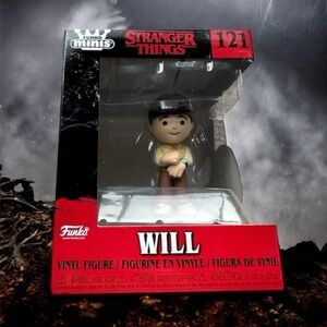 Funko Minis STRANGER THINGS Will Vinyl Figure NIB Collectible Toy